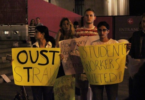SLAM, unions protest NYU Law Met gala