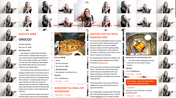 Student’s food blog offers fresh perspective