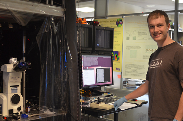 NYU professor and grad student break ground with NASA tractor beam