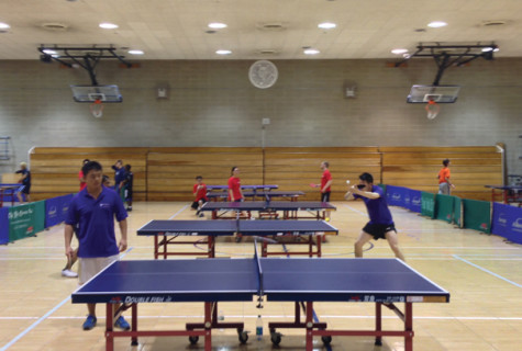 Table Tennis team defends title with win at NCTTA divisional round