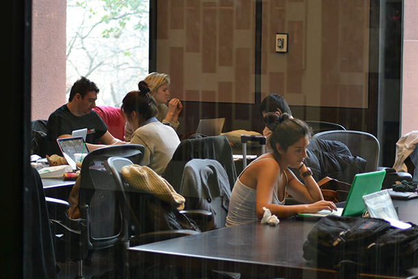 Besides Bobst: alternative study spots