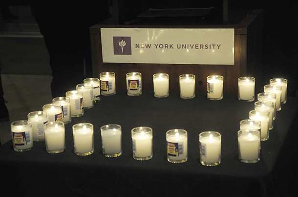 GALLERY: NYU Vigil for Newtown, 12/17