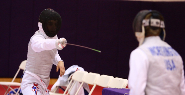 Men’s, women’s fencing struggle versus tough competition