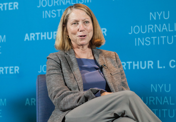 New York Times executive editor visits NYU