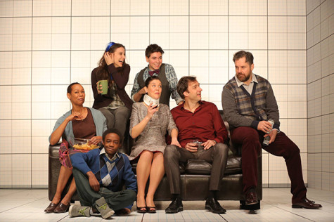 Information overloads stage in Off Broadway play