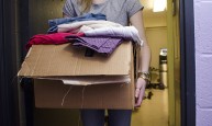 Spring wardrobe cleaning