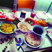 Hosting a dorm room dinner party