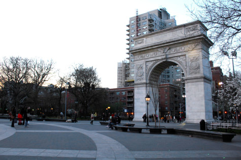 Go inside the Washington Square Arch without leaving your home