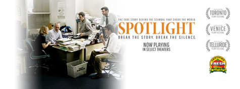 Film shines ‘Spotlight’ on Church expose