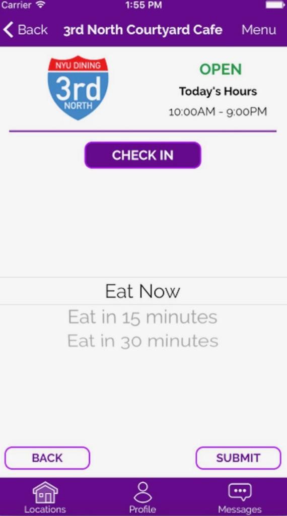 EatUp, developed by Suhashini Sarkar, matches university students to others that hope to avoid eating alone. The app can help students meet new people at campus dining halls.