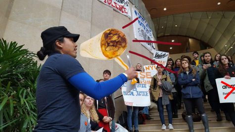 Protests on Kimmel Stairs for No Reason, ‘We’re Just Angry’