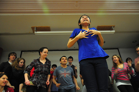 Students stand center stage in fall theater productions