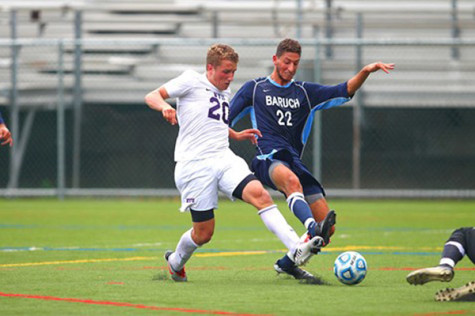Mens soccer defeats Baruch