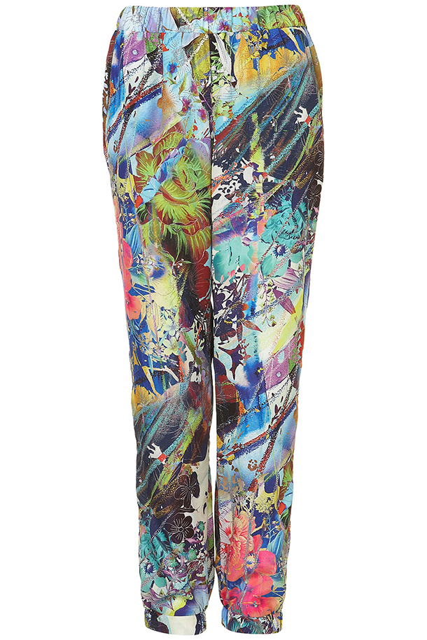 Pump up your fall outfit with a pair of printed pants