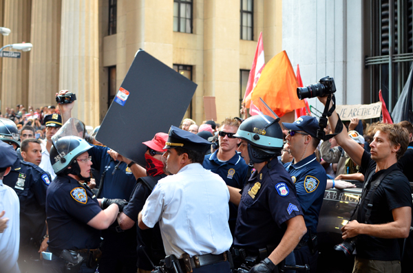 Occupy Wall Street takes over New York in honor of first anniversary