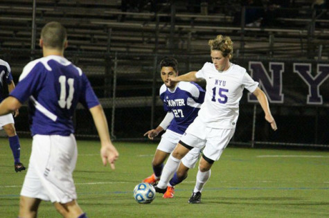 Men’s soccer beat rival Hunter College