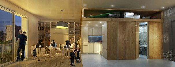 Stackable apartments indicate future for city living