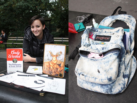 What’s in your bag: CAS sophomore Simone Sutnick