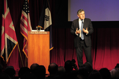 NYU to sponsor Gordon Brown’s commission on human rights