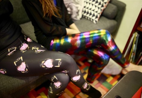 Pull off unique, stylish tights, leggings with any outfit