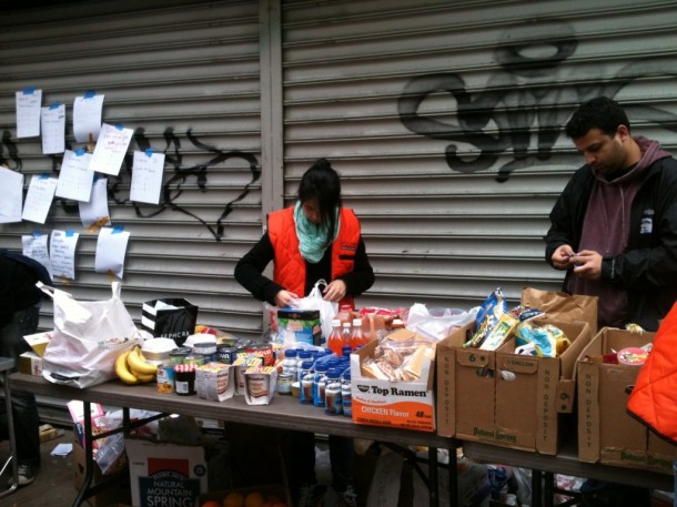 Students provide relief effort to hurricane victims