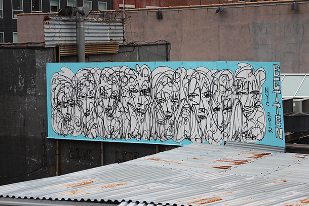 Hidden art along High Line