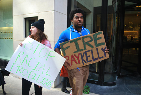 Students protest Barneys’ alleged racial discrimination