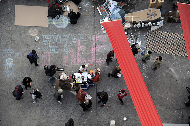 BREAKING: Students set up barricade in Cooper Union, demand free education