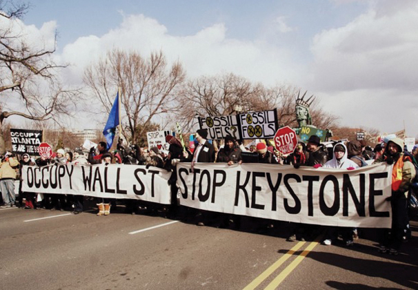Environmental activists rally to block Keystone plan