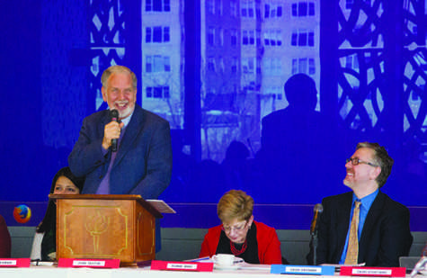 Attendees pass academic calendar, make proposals at senate meeting