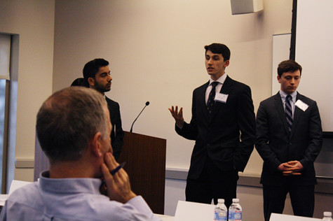 Students give solutions to global policy issues