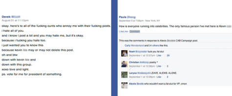 Freshman class Facebook group under fire