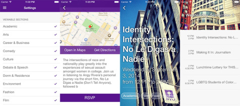 NYU Events app to launch this week