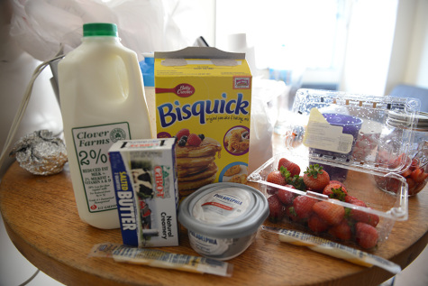 Simple dishes made with dining dollars