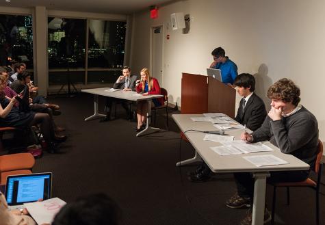 Students gather to debate key issues