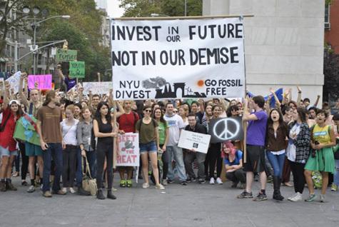 NYU must divest to ensure global effort to combat climate change