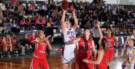 Violets beat Brooklyn College 58-42