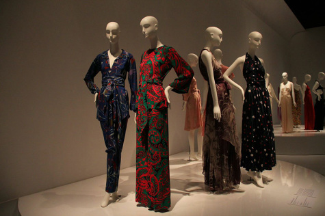Designers Yves Saint Laurent, Halston showcased in FIT exhibit