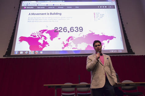 HeForShe promotes gender equality