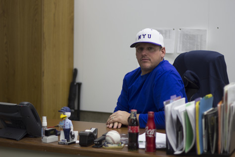 Baseball coach shares his past