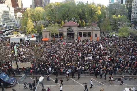 New York City joins in Freddie Gray protests