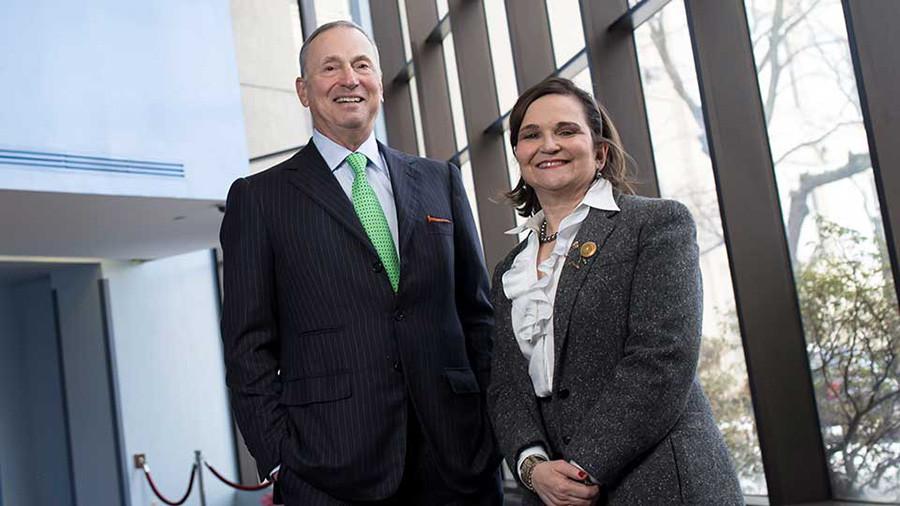 Robert+I.+Grossman%2C+MD%2C+NYU+Langone+dean+and+CEO%2C+and+Wendy+Z.+Goldstein%2C+NYU+Lutheran+president+and+CEO.