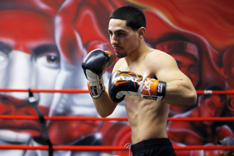 Boxers face off during televised NYC event