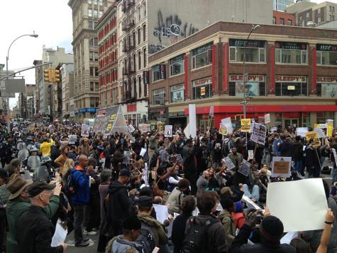 Hundreds protest police brutality