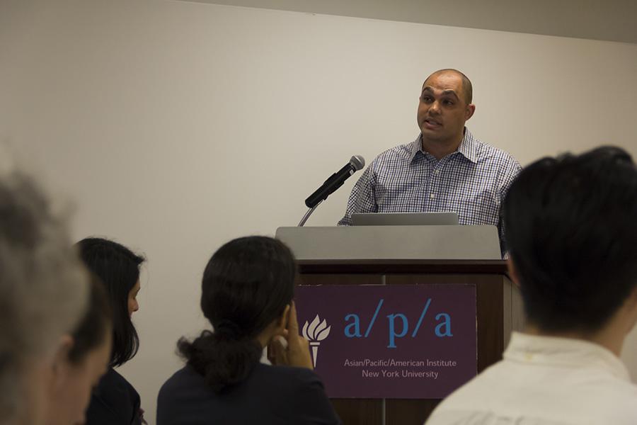 Jared Sexton speaks on the topic of mixed race individuals. Sexton is the director of the African American Studies program in UC Irvine.
