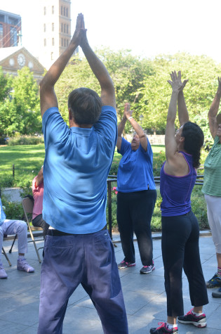 Free fitness classes in New York City