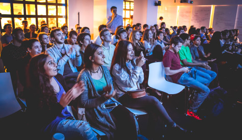 NYU Democrats and Politics Society take in debate at viewing party