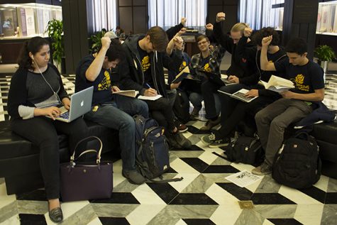 GSOC holds work-in, says university not holding up their end of the contract