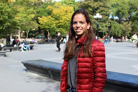 Globetrotting freshman hits NYU tennis courts