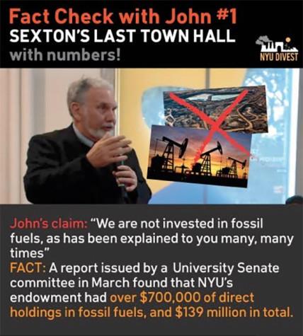 Divest fact-checks Sexton’s Town Hall